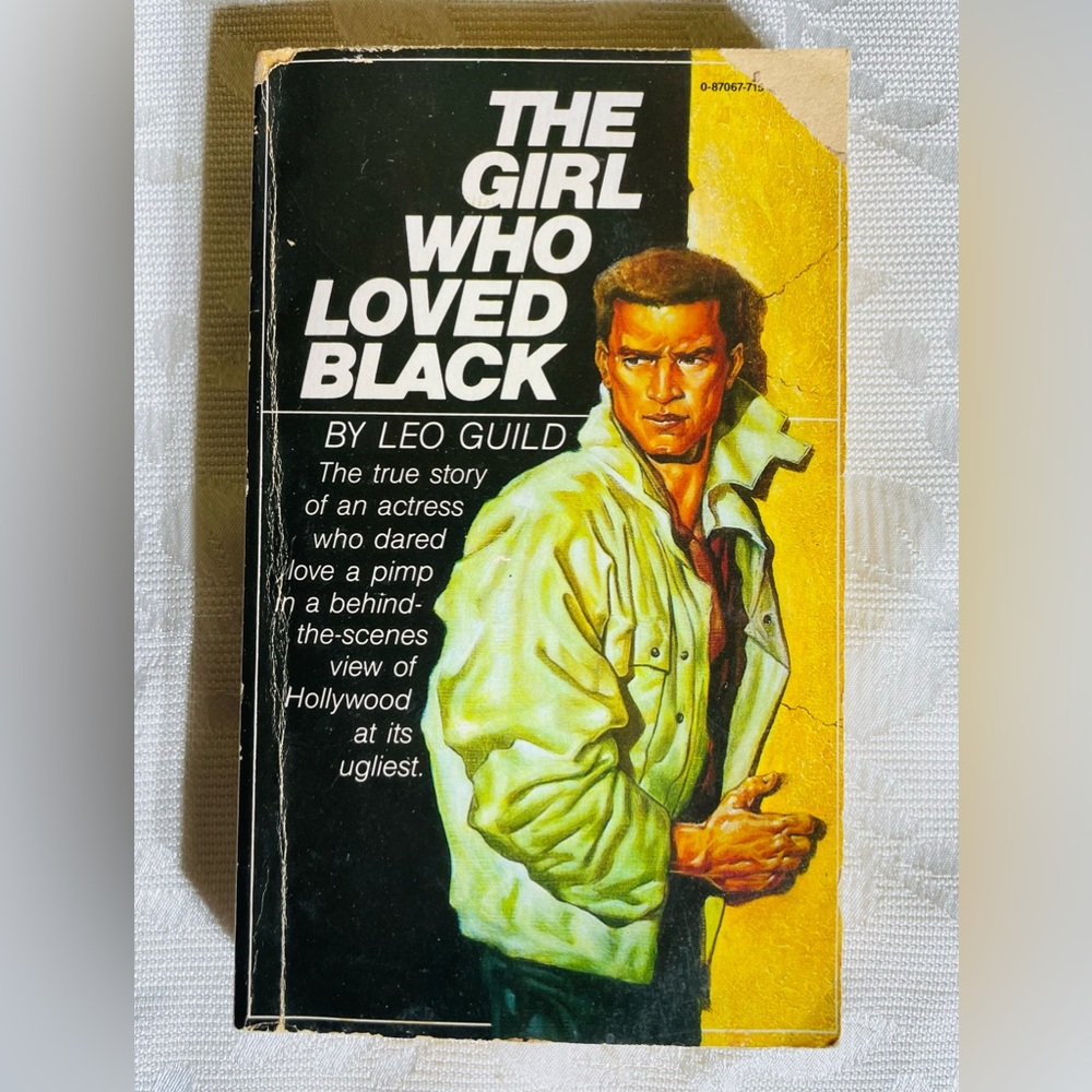 The Girl Who Loved Black interracial GRAPHIC romance RARE HTF book READ